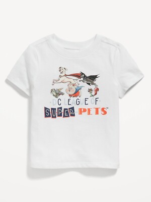 NWT OLD NAVY 4T & 5T DC LEAGUE OF SUPER PETS SHORT-SLEEVE T-SHIRT