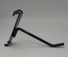 4" Gridwall Hooks - 10 Black Hooks For Gridwall or Mini Grid Cube Displays