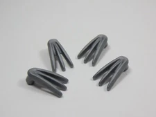 LEGO 4 Flat Silver Claws Weapon Accessory Minifig D10