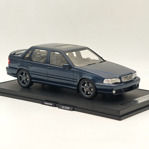 RAM Collectibles 1/18 VOLVO S70R 1998 Blu RM-0010 Modello Auto in Resina Limitata - Foto 2 di 8