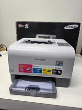 Samsung CLP-300 Compact Color Laser Printer in box