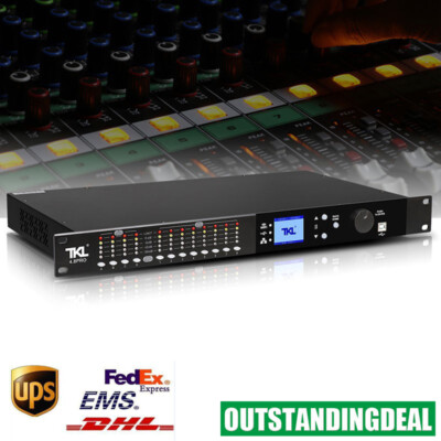 TKL 4.8PRO Digital Audio Processor Multifunction Audio Processor 4 Input 8 Out/