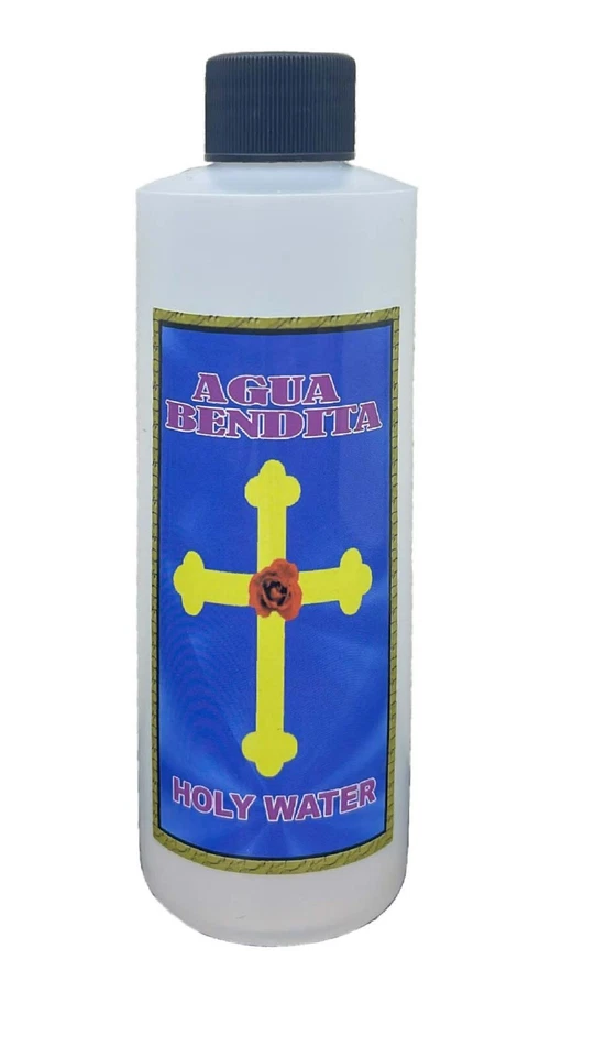 Agua Bendita 250ml. - Holy Water Jordan River 8 onzas. - Holy Water Blessed