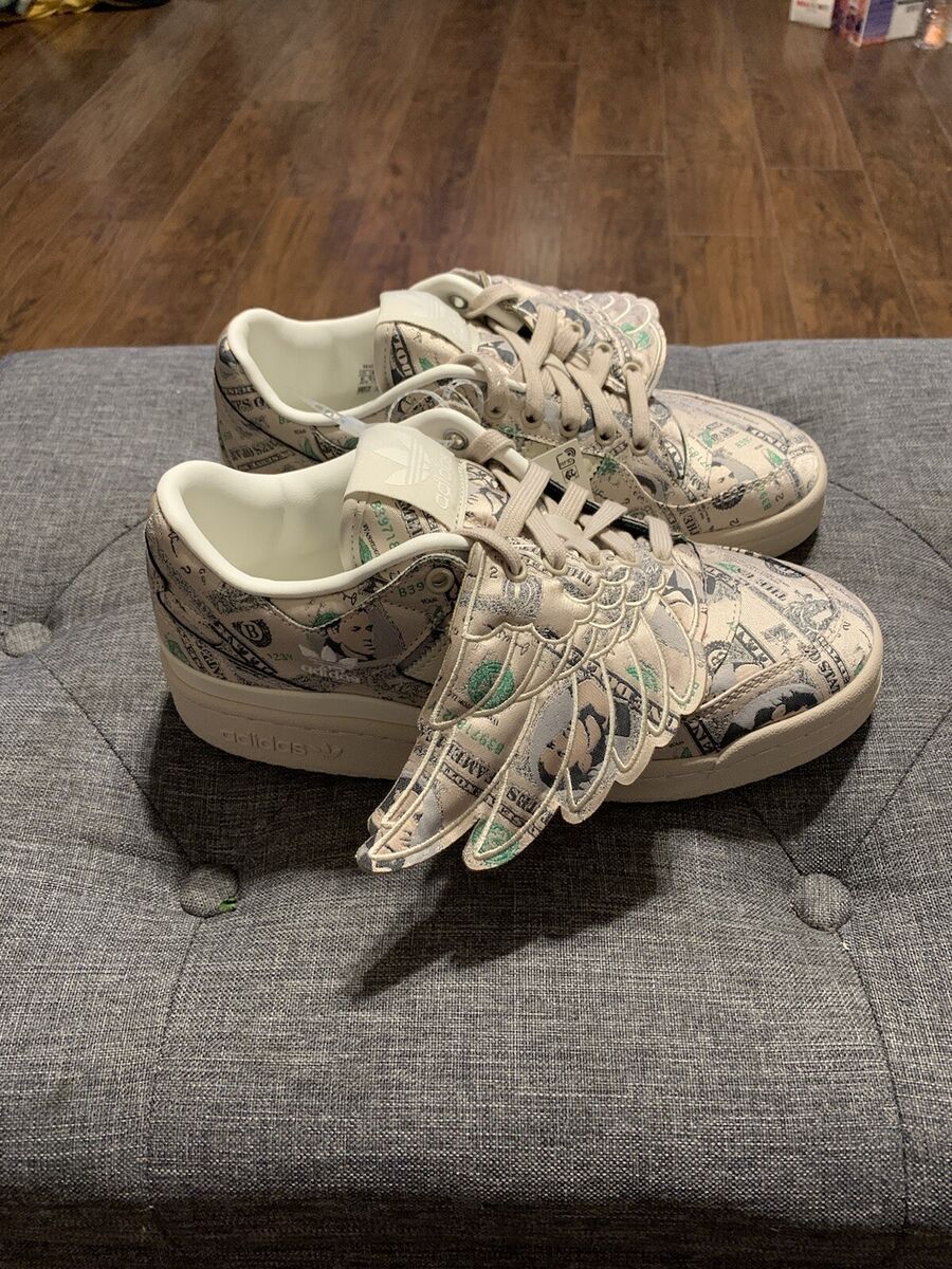 Jeremy Scott x adidas Forum Low Wings Money GX6393 Release Date - SBD