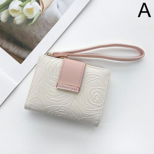 Monedero vintage con flores y cremallera en relieve para mujerε D4P7 - Imagen 15 de 19