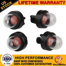 4 Primer Bulb For Walbro McCulloch Husqvarna Stihl Echo Homelite Poulan Chainsaw