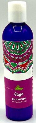 Honeydew Sage Shampoo 8oz for Oily Hair Sulfate Free Clarifying