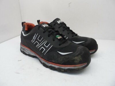 HELLY HANSEN Men's Low Alum Toe Comp Plate HHF171006 Work Shoes Black Size 9M