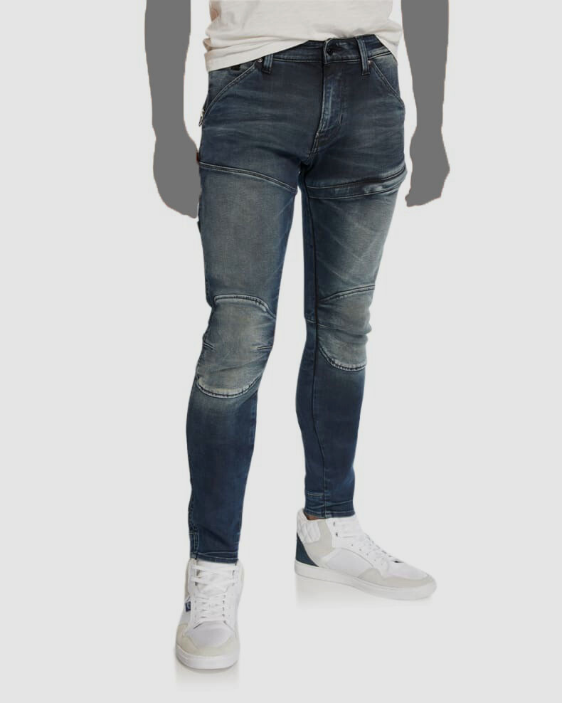 $210 G-Star Raw Men's Blue 5620 Flight Loomer Jeans Size W30/L34