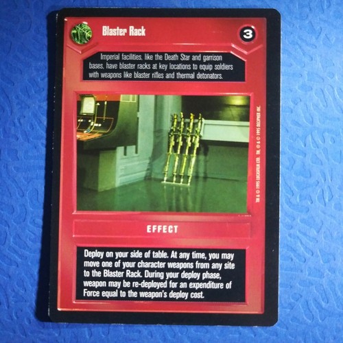 Star Wars CCG Pick A Card Interrupt Darkside Blackborders Premiere Hoth Degobah - Picture 13 of 102