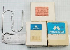 Mustad Needle Eye Hooks Southern & Tuna Norway Stock Big Game 7690-8/0-30 Hook