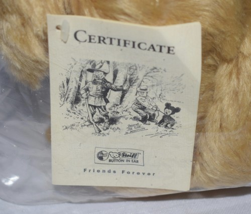 Steiff Teddys Bear Teddy Roosevelt 140th Birthday QVC 665462 11" Mohair Bear US7 - Picture 5 of 7