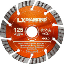 LXDIAMOND Diamant-Trennscheibe 125mm pass. für Hilti DC-SE 19 / 20 Mauernutfräse