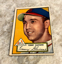 1952 Topps   #56 Tommy Glaviano St. Louis Cardinals BLACKBACK