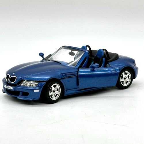 Burago BMW M Roadster Blue 1996 1:24 Diecast Model Collectable Italy GUC L@@K