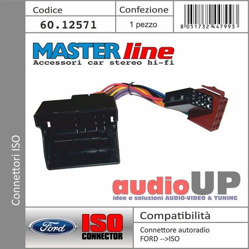 Cavp per alimentazione PHONOCAR con connettore ISO per Ford e Land Rover