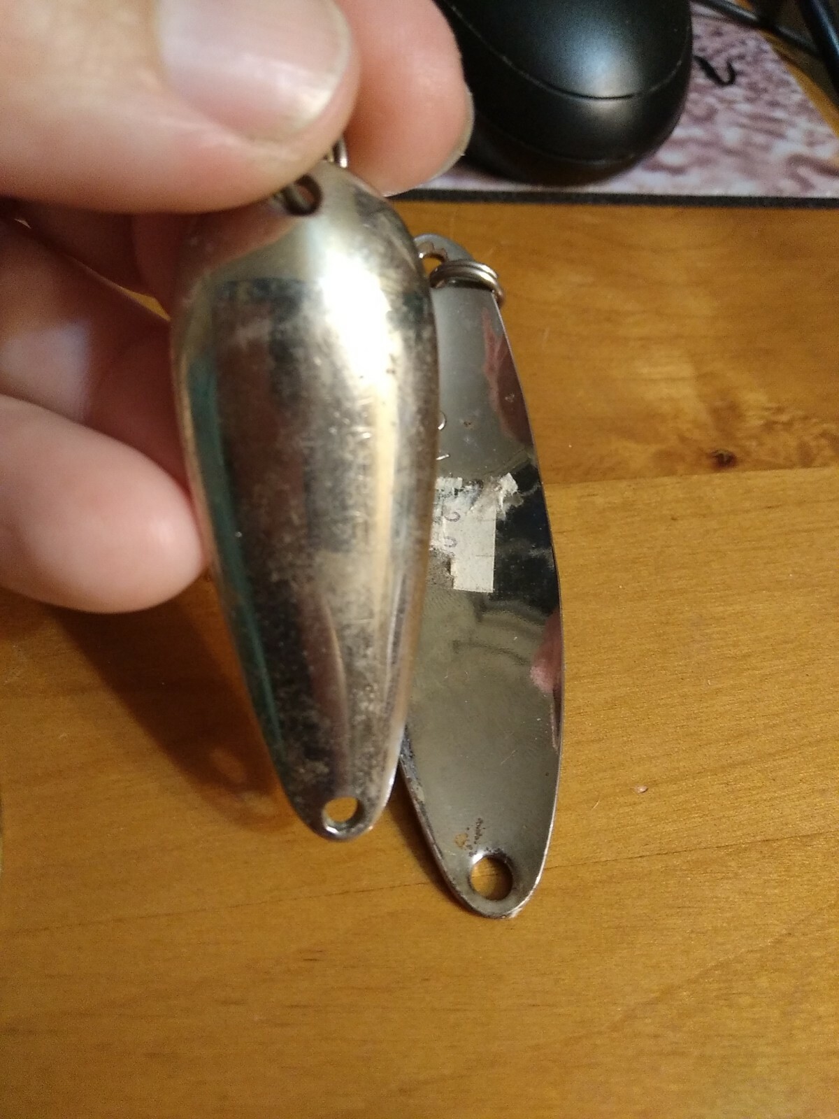 Vintage Mepps #5 AGLIA & #4 Spinner Lures Made In France 3 Gator spoons custom - Image 11