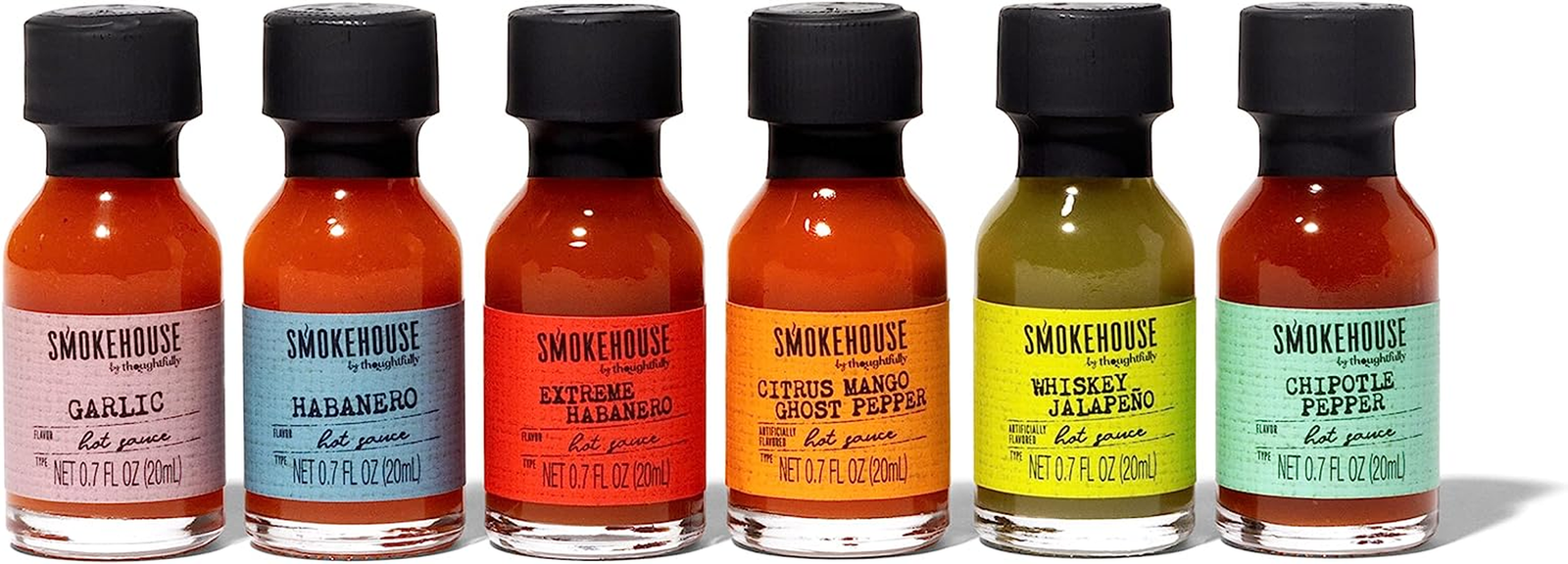 Mini Gourmet Hot Sauce Sampler Gift Set Vegan and Vegetarian Flavors