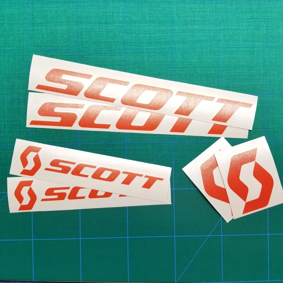 Juego de calcomanías personalizadas para cuadro de bicicletas Scott. Elige tu color. ¡Vendedor de Estados Unidos! Foto 4 de 4