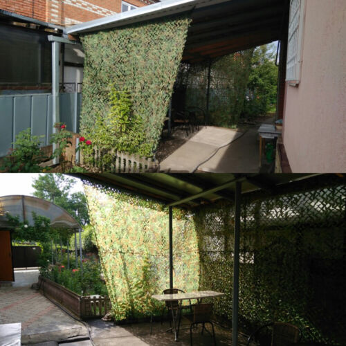 10m Extra Large Army Camouflage Netting Net Camo Woodland Hide Camping Stron - Picture 2 of 16