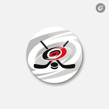 Carolina Hurricanes NHL  4'' X 4'' Round Decorative Magnet