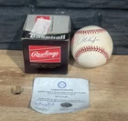 Mo Vaughn Signed Auto Rawlings Official League Baseball Red Sox Autograph Ball