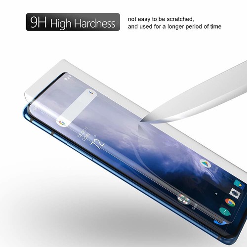 Nano Liquid UV Glue Tempered Glass For OnePlus 9 Pro 8 Pro 11R 7 Pro Ace 2 13 12 - Foto 6 di 24