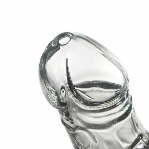 8" Male Penis Dick Glass pipes Glass Vase Bong Glass Smoking Water Pipes Hookahs - Bild 4 von 11