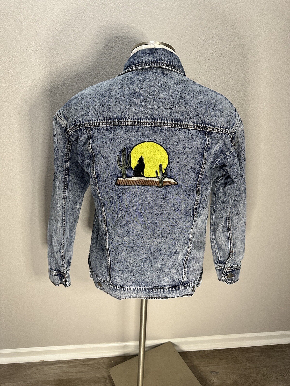 Forever 21 Patchwork Design Acid Wash Denim Jean … - image 3