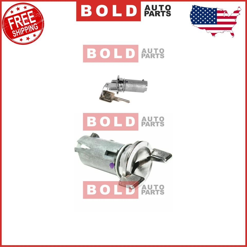 D1402B AC Delco Ignition Lock Cylinder New for Chevy Le Sabre Suburban Camaro - Image 3 of 4