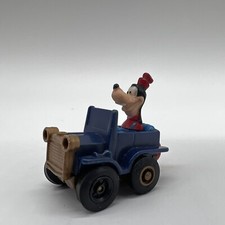 Disney 2" Goofy in Pullback Racer CW Car Heavy Plastic Toy