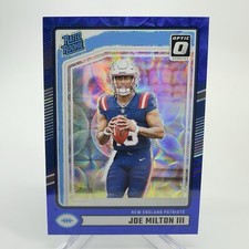 2024 Panini Donruss - Rated Rookie Joe Milton III #319 Optic Blue Scope (RC)