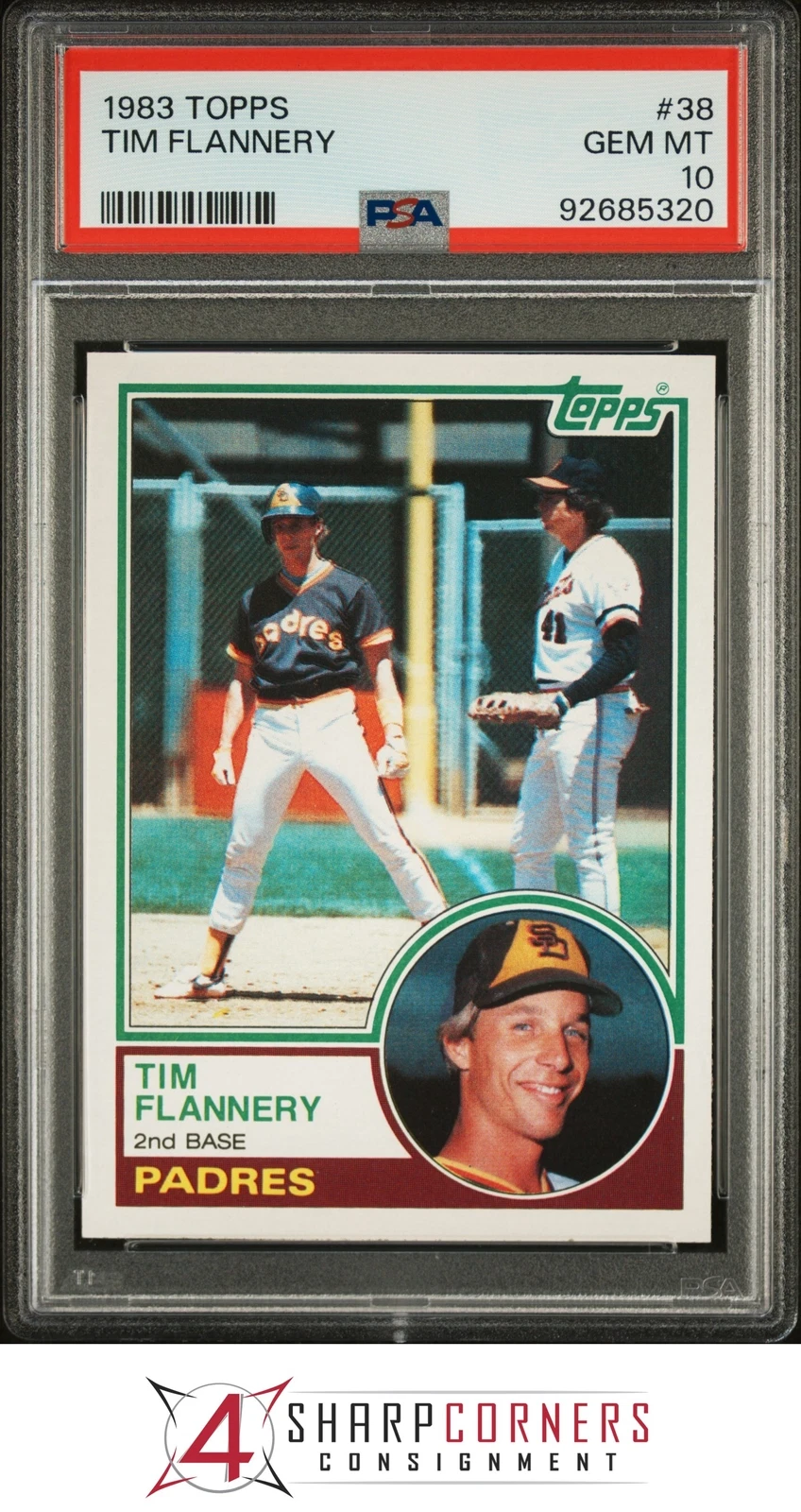 Tim Flannery trading card