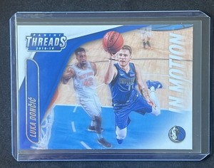 2018-19 Panini Threads Luka Doncic Rookie In Motion Dallas Mavs 🔥📈