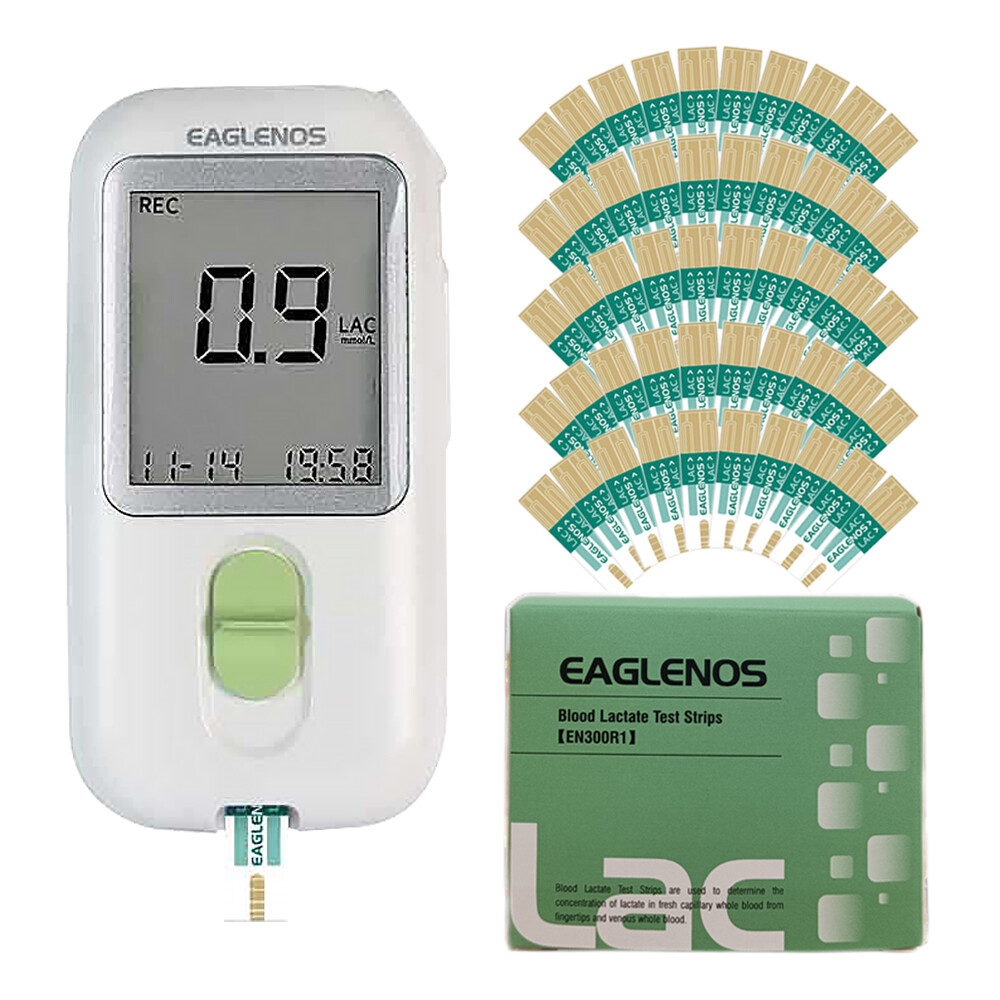 Blood Lactate and Glucose MeterHandheld Accuracy Lactic Acid Test