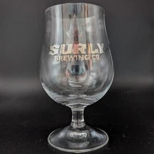 Surly Brewing Co Darkness Russian Imperial Stout Beer Tulip Glass 