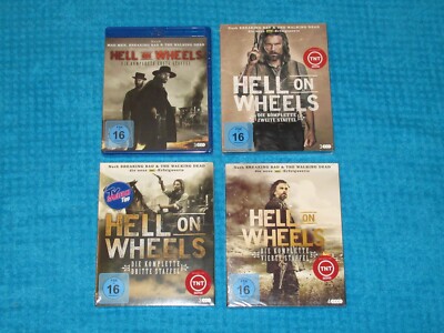 NEU: Blu-Ray Hell on Wheels Komplette Staffeln AMC Serie 1-4
