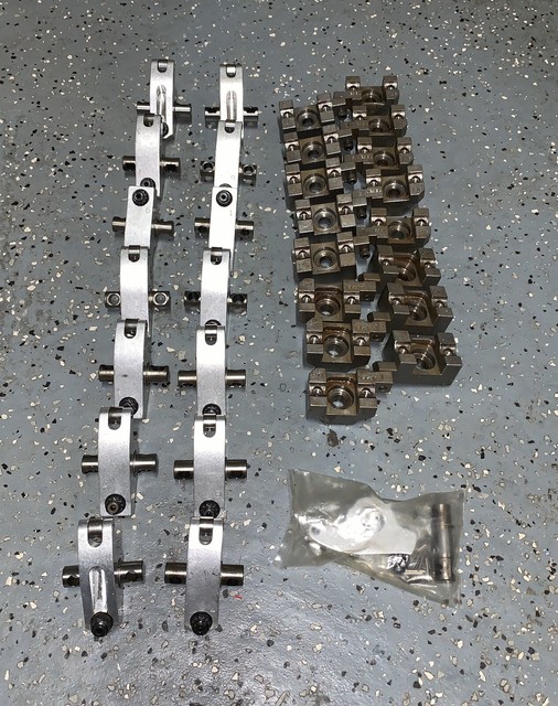 Set Of 15 BBC 1.7 Jesel Shaft Rockers W/ Set Of 16 Rocker Stands eBay