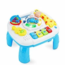 Baby Toys Musical Educational Learning Activity Table Center Toys For Toddlers