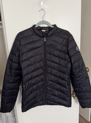 ROXY Women s Medium Black Hoodless Puffer Jacket