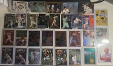 30 Baseball HOF & Star Vintage Insert Lot! Parallel/#d Cards! Jeter/Mantle/Bonds