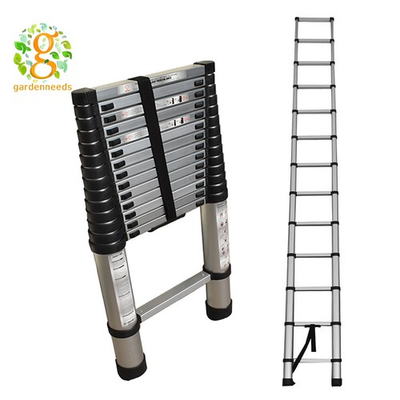 #ad #ad 10.5 12.5 14.5FT Step Ladder Aluminum Telescoping Ladder Extension Ladders $67.02