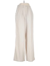 ASOS Design Women Ivory Casual Pants 4