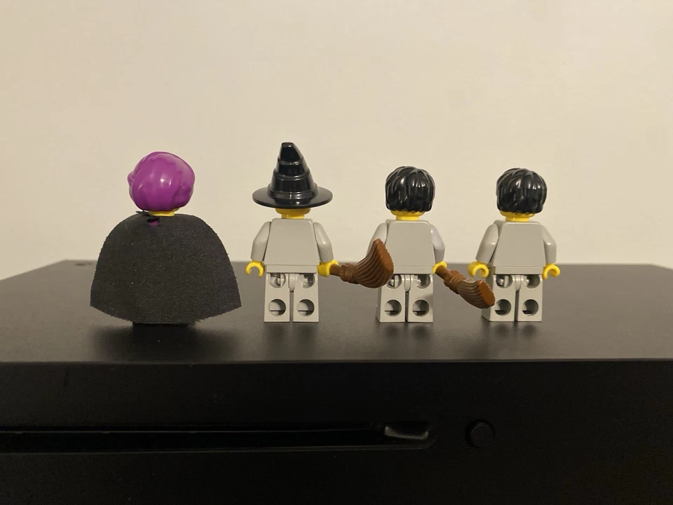 LEGO Minifiguras Originales Harry Potter Quirrell Malfoy y Harry Foto 2 de 2