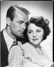 Alan Ladd & Sue Carol Portrait Photo Shoot Vintage Studio 8x10 Negative