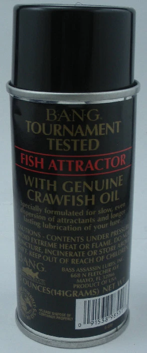 Bass Assassin 5-CRF 5 Oz Crawfish Bang Attractant Aerosol - Image 2 of 2