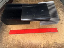 Heat sink Linear Amplifier Metal Aluminum Huge lot ham radio COLLINS S-LINE 30L-