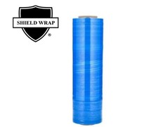 1 Roll Cast Hand Stretch Plastic Wrap Film Blue Color 18" x 1500' x 80 Ga