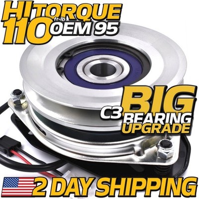 HiTorque 110ftlb (OEM 95) BIGBearing PTO Clutch For Kubota K3011-10050