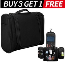Womens Toiletry Cosmetic Travel Bag Hanging Makeup Organizer Pouch Case Portable